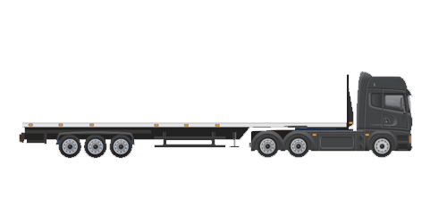 Flatbed artic